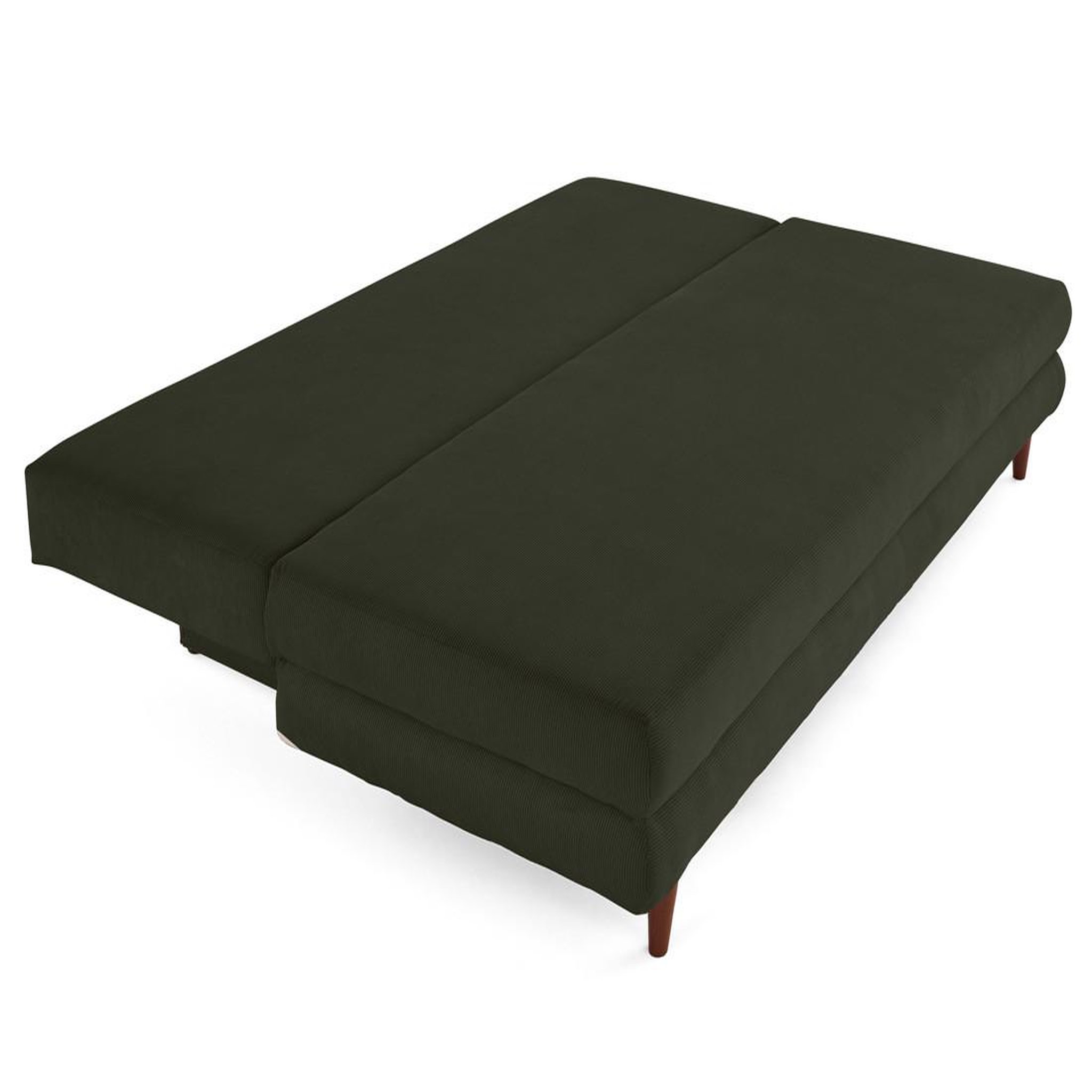 Voir la diapositive 2 : BEST MOBILIER Wonder - canapé 3 places convertible avec coffre en velours côtelé