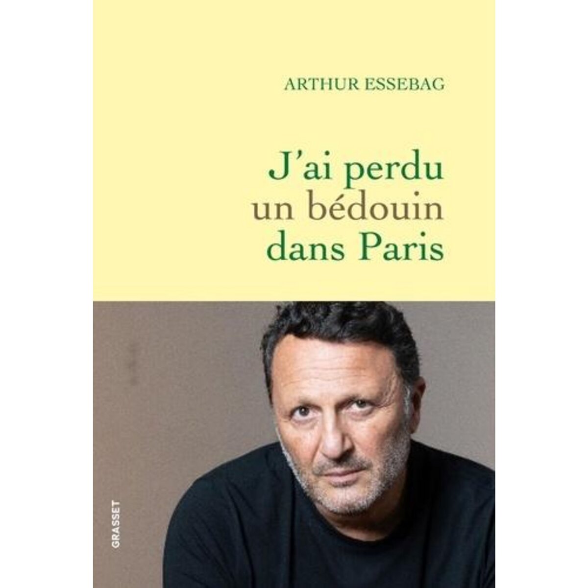 J'AI PERDU UN BEDOUIN DANS PARIS, Essebag Arthur