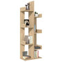 Voir la diapositive 3 : VIDAXL Bibliotheque Chene sonoma 48x25,5x140 cm Bois d'ingenierie