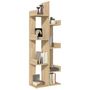 Voir la diapositive 3 : VIDAXL Bibliotheque Chene sonoma 48x25,5x140 cm Bois d'ingenierie