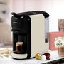 Voir la diapositive 2 : KITCHENCOOK Machine à Café Multi Dosettes & Café Moulu – Multi Cream Kitchencook