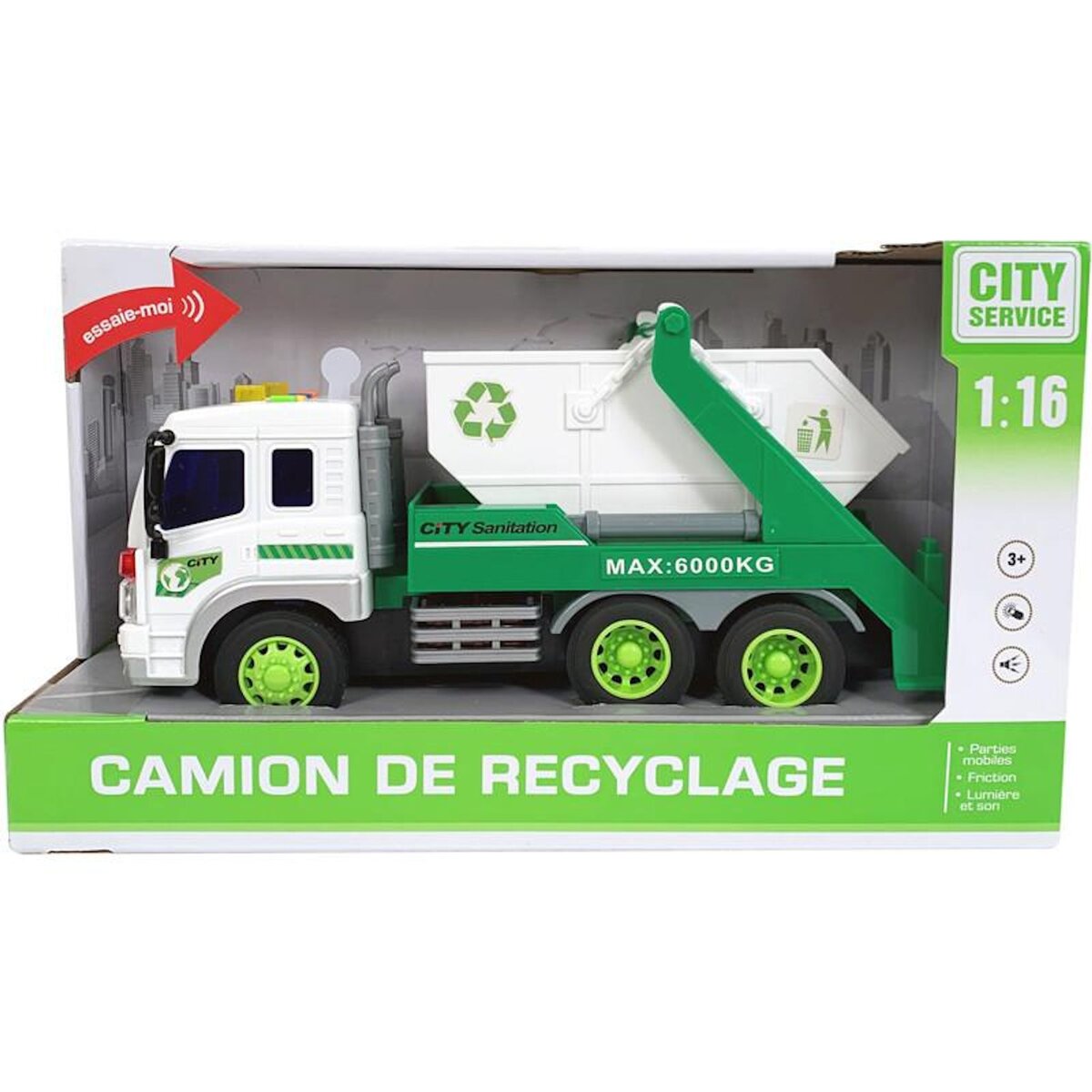CAM RECYCLAGE 1 16 FR SON ASSORTIMENT WY320A B C