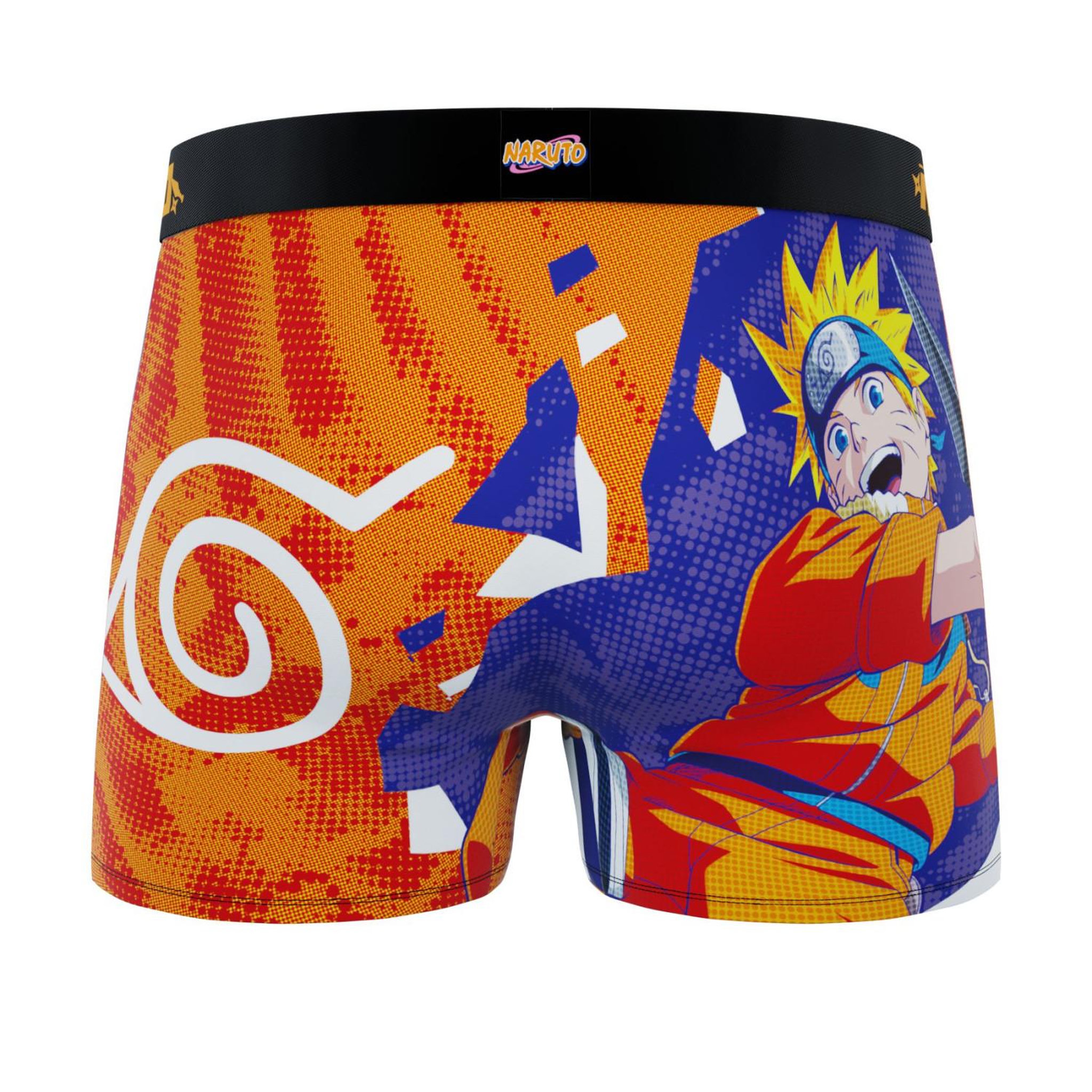 Voir la diapositive 6 : FREEGUN Lot de 3 boxers homme Naruto Classic
