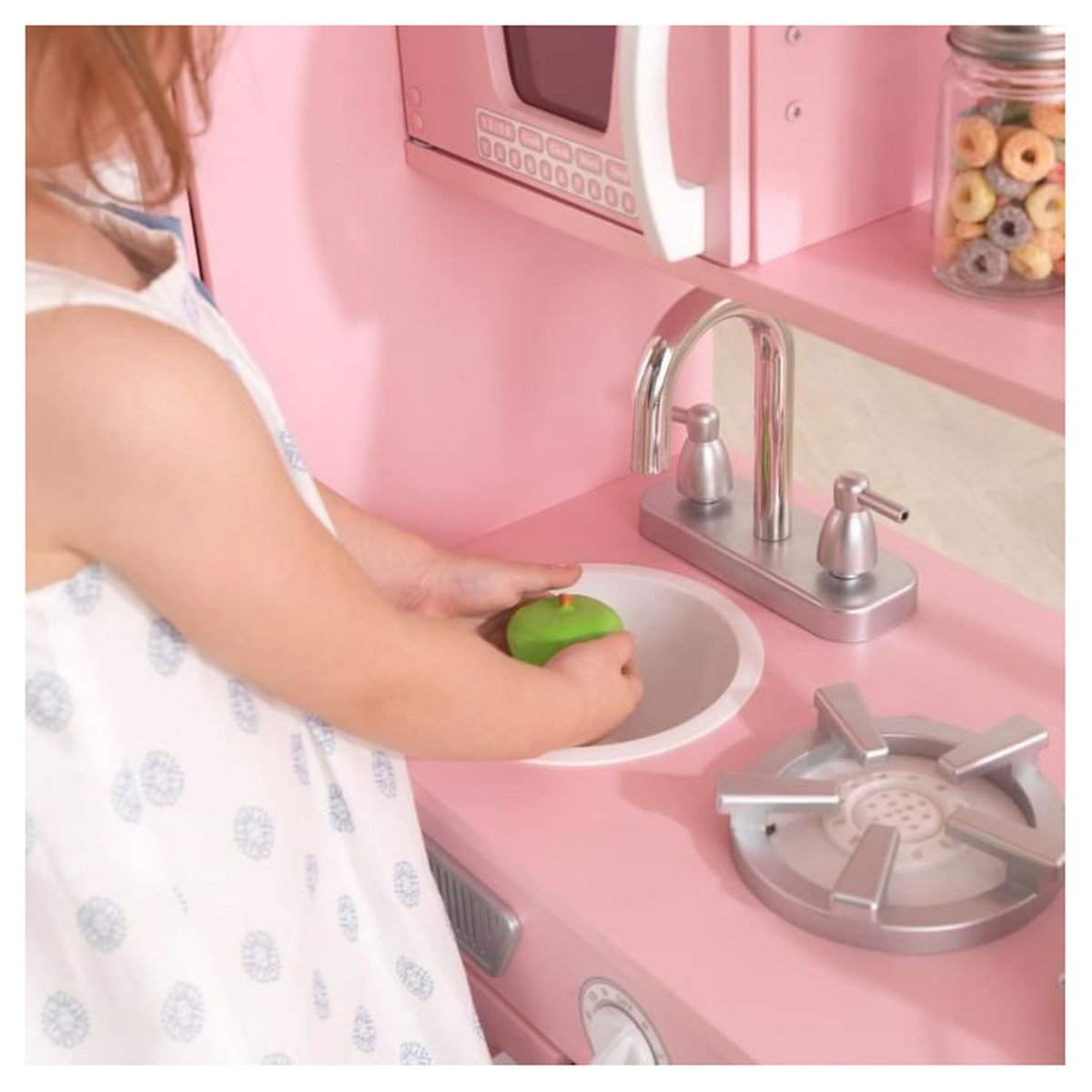 Kidkraft Cuisine pour enfant en bois rose vintage