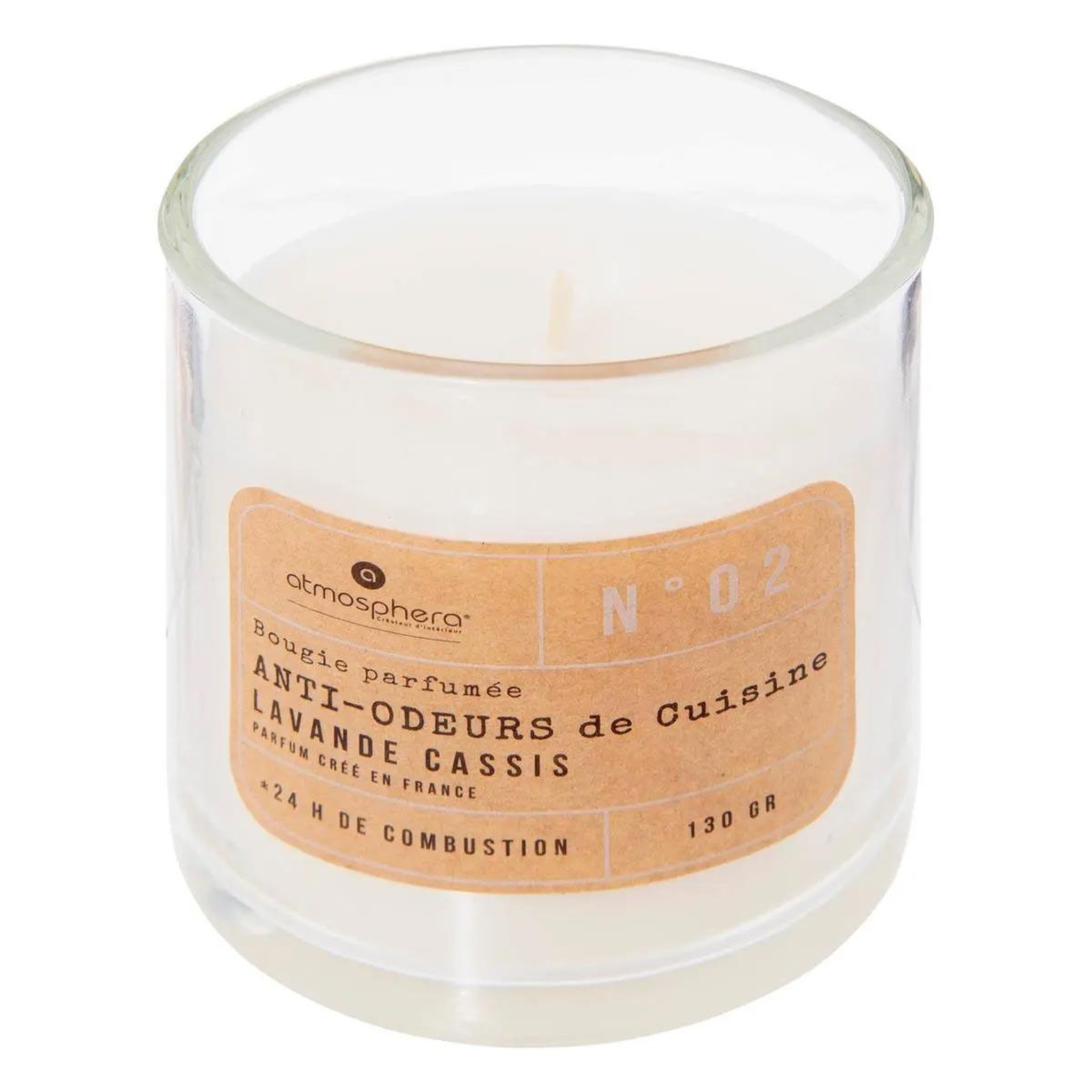 ATMOSPHERA Bougie parfumée  sozio  7cm lavande cassis