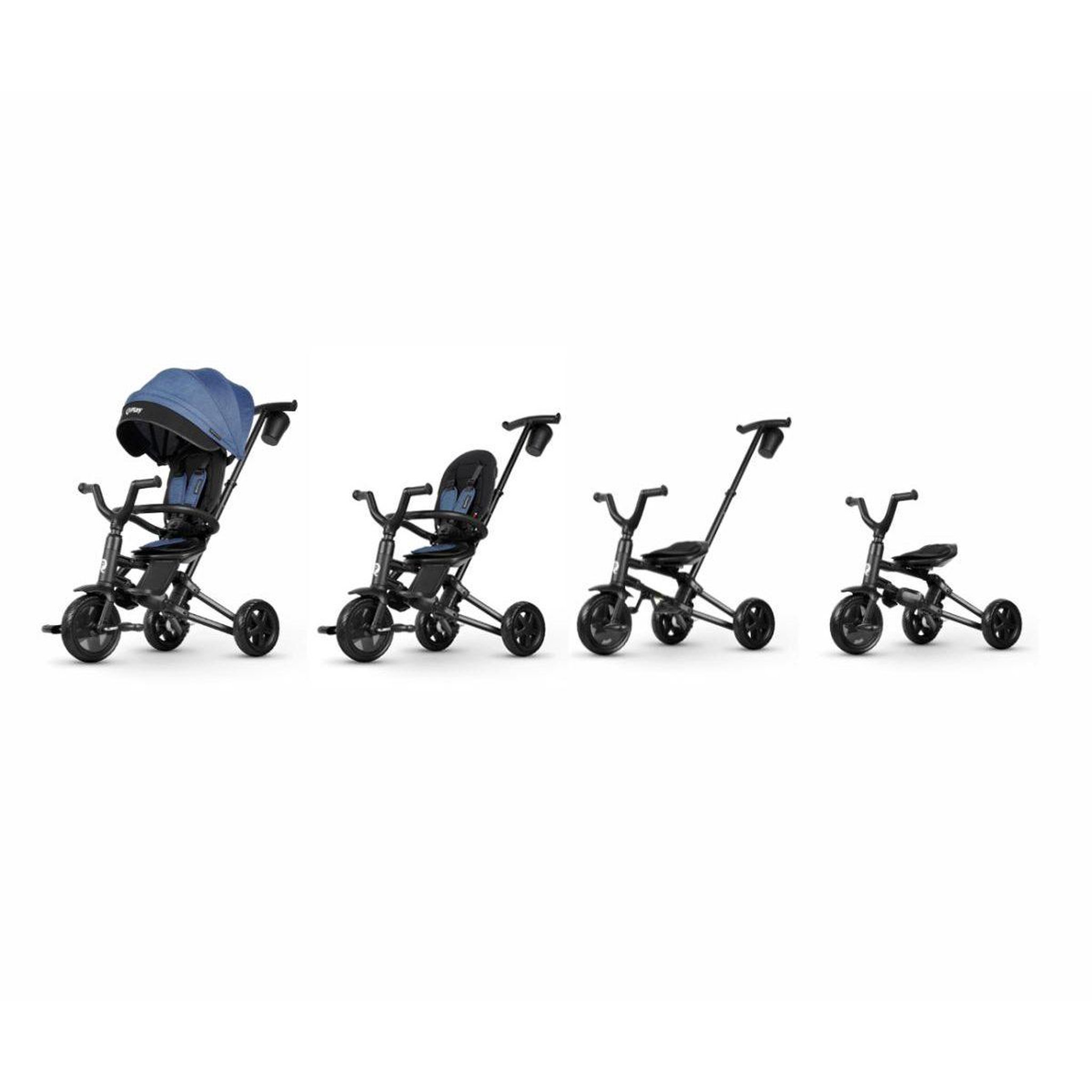Voir la diapositive 3 : QPLAY Tricycle  nova niello bleu