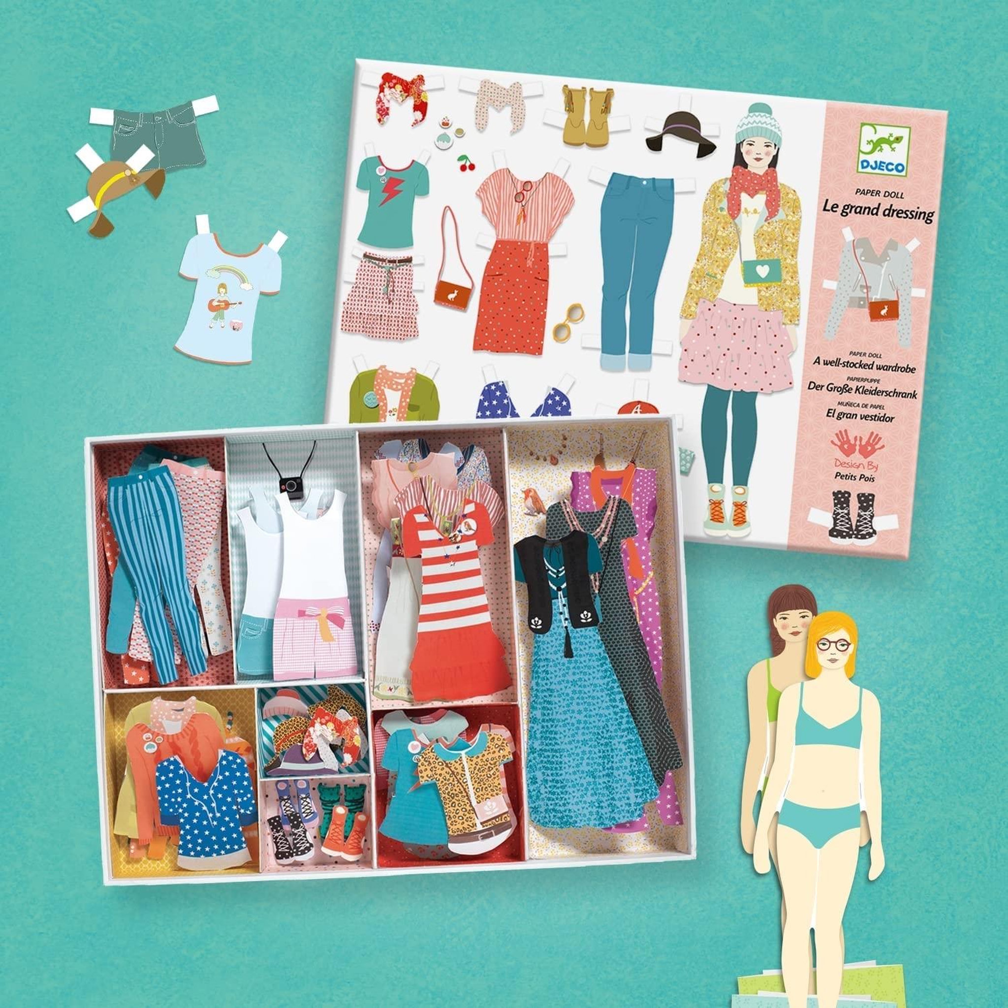 Voir la diapositive 4 : Djeco Oh La Mode Le Grand dressing