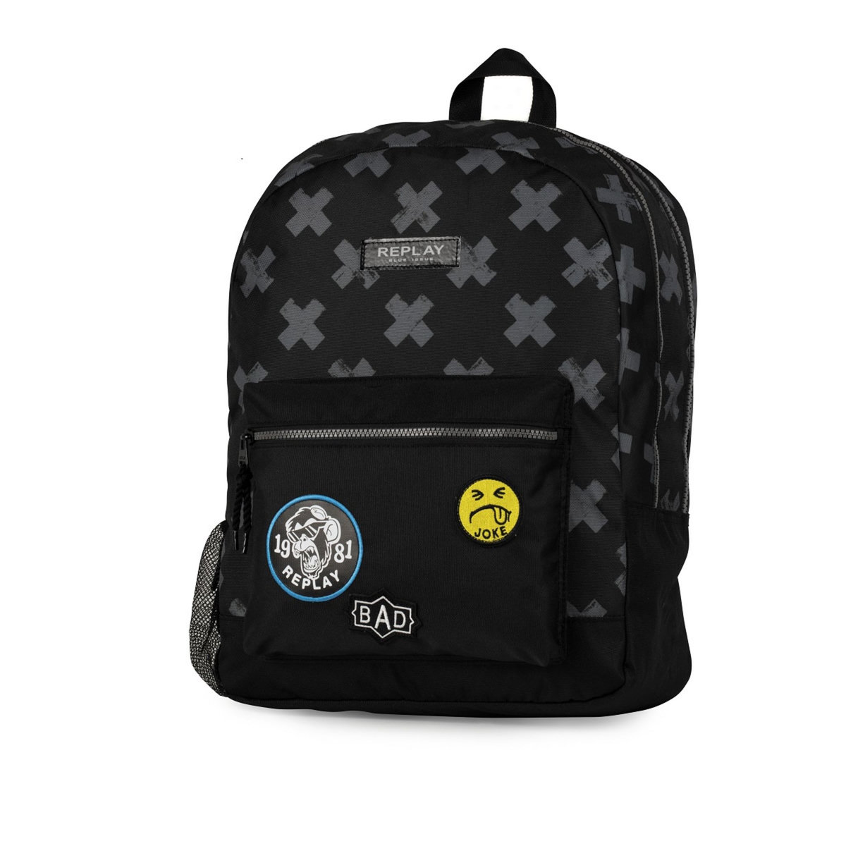 Sac à dos garçon 2 compartiments Replay - Noir