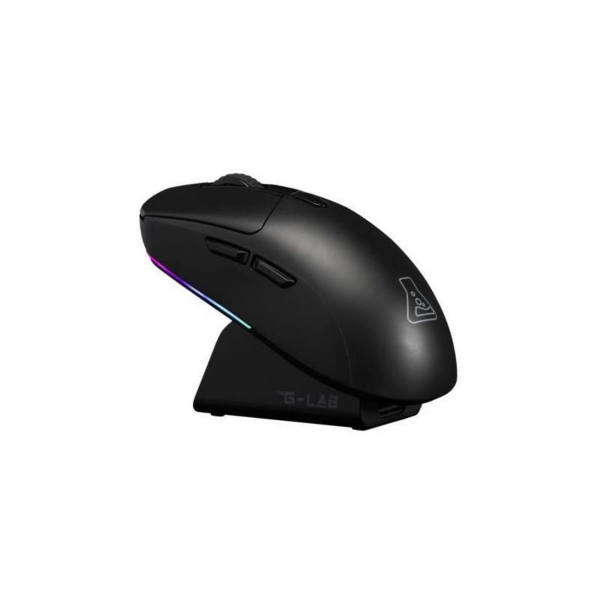 THE G-LAB Souris Gamer Competitif - Avec ou sans fil - The G-Lab - KULT-TITAN - RGB - 12000 DPI - Noir