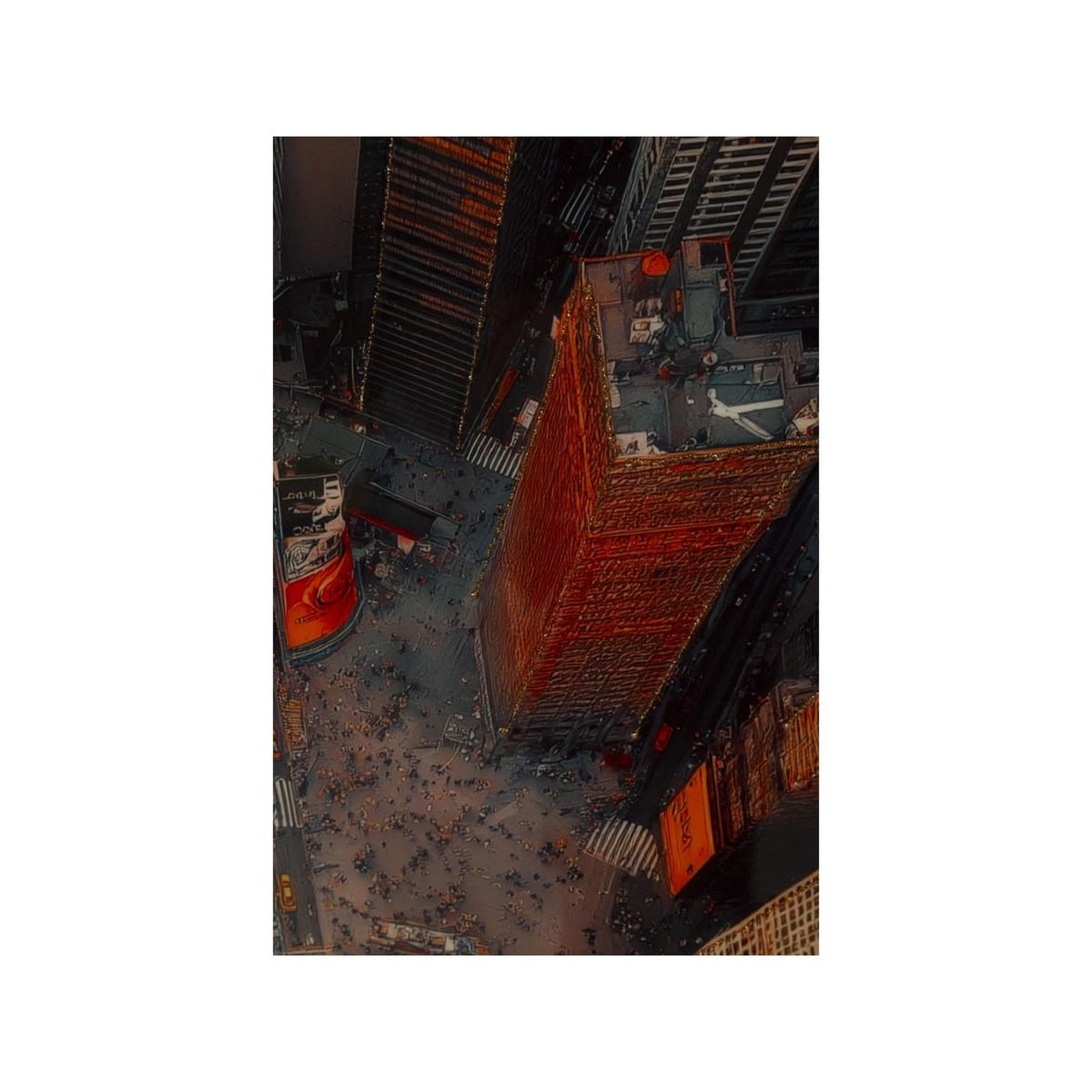 Voir la diapositive 4 : Paris Prix Tableau imprimé  new york ii  72x102cm multicolore