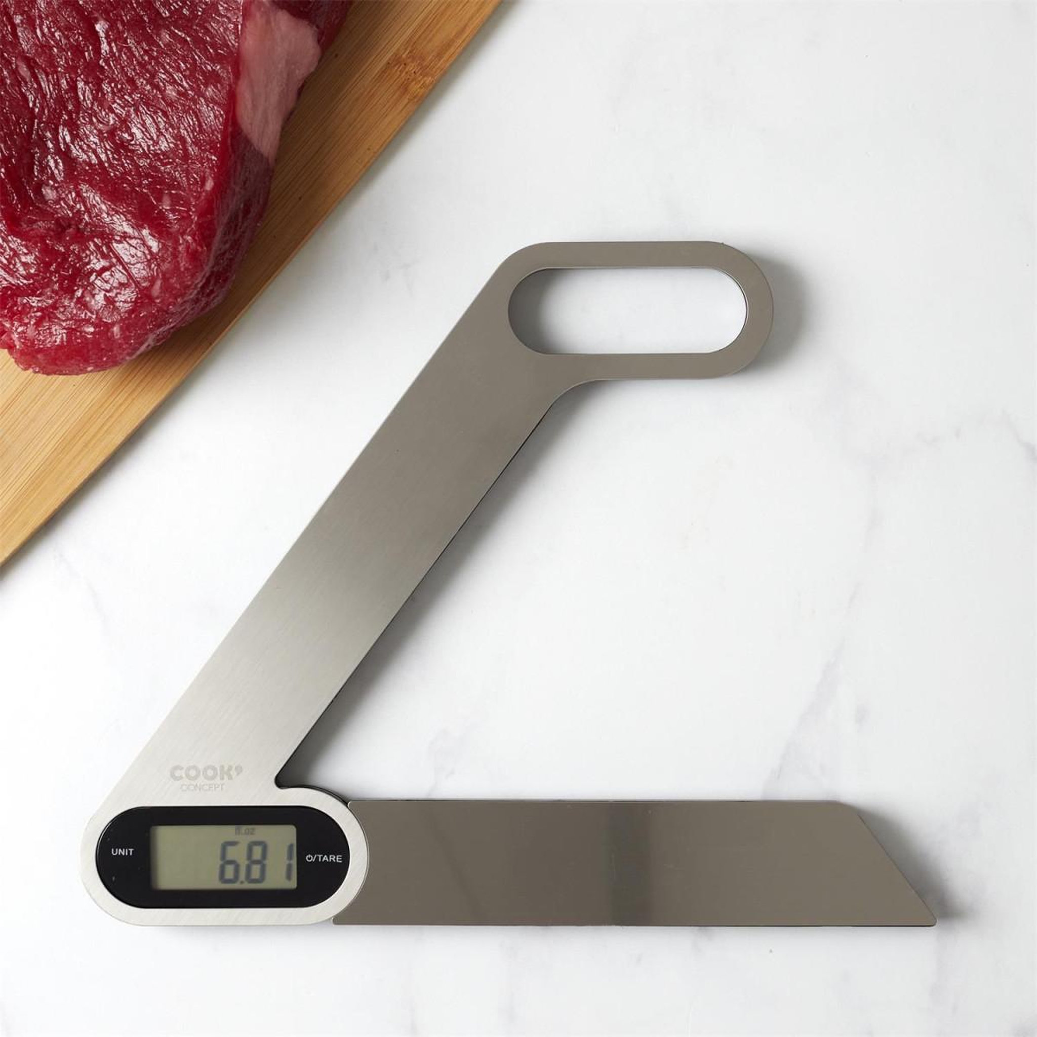 Voir la diapositive 6 : COOK CONCEPT Balance de cuisine  pliable  27cm argent
