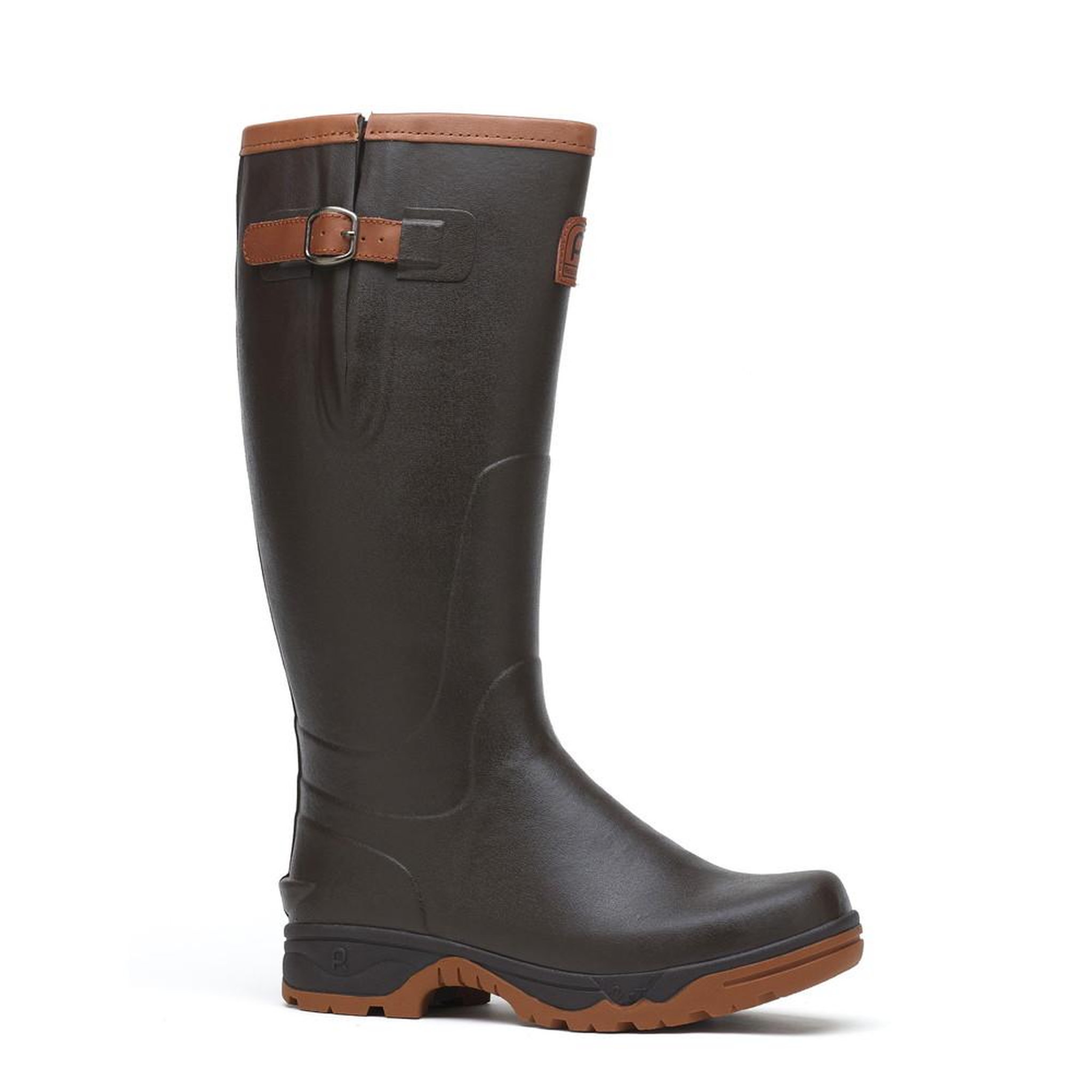 CENTRALE BRICO Bottes de chasse GRAND VENEUR Marron - Taille 41