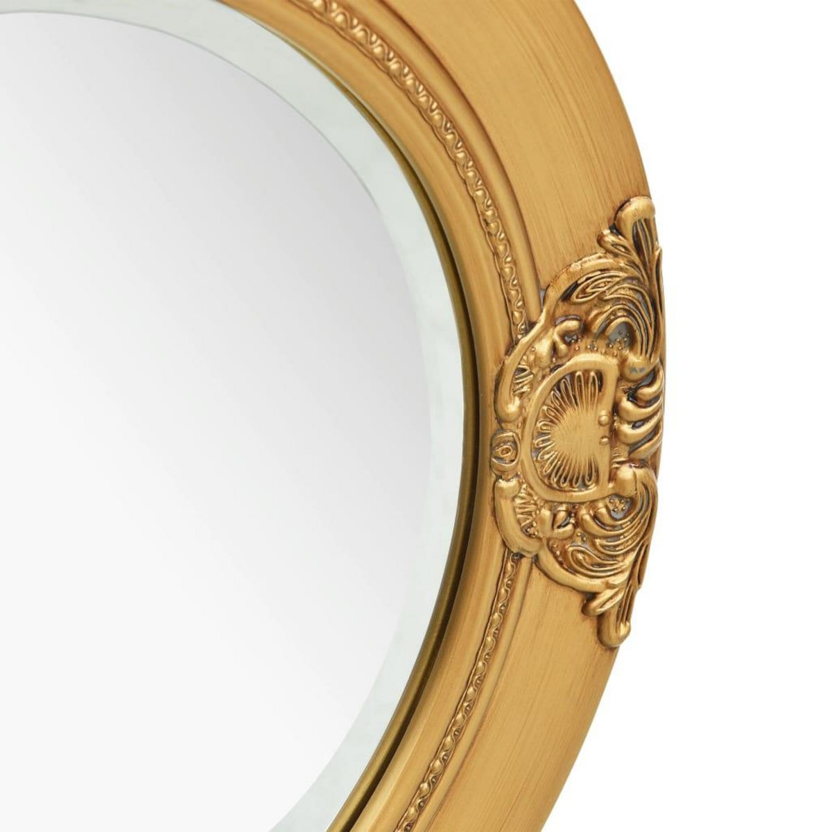 VIDAXL Miroir mural style baroque 50 cm Dore