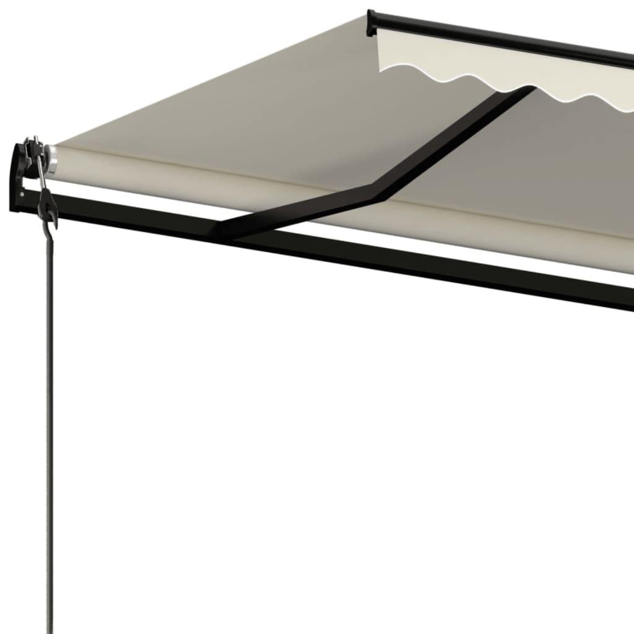 Voir la diapositive 5 : VIDAXL Auvent retractable automatique 500x350 cm Creme