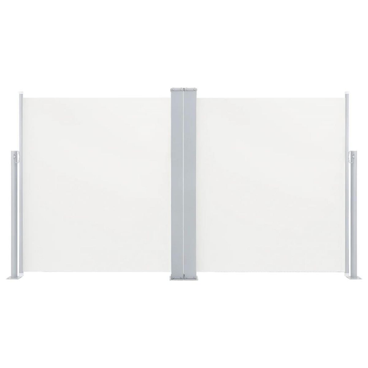VIDAXL Auvent lateral retractable Creme 140x600 cm