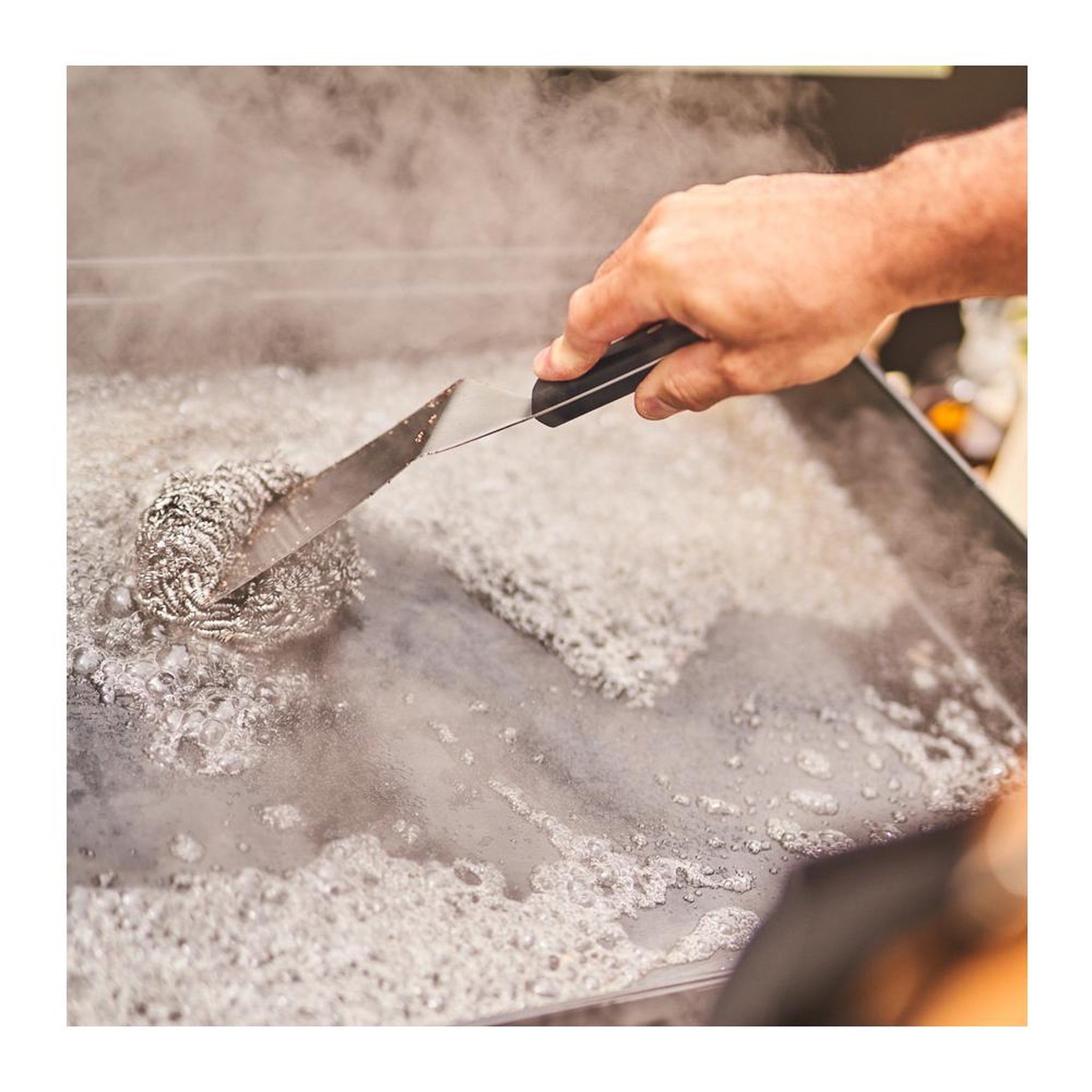 Voir la diapositive 2 : FORGE ADOUR Boule nettoyage pro en inox - bouleinox
