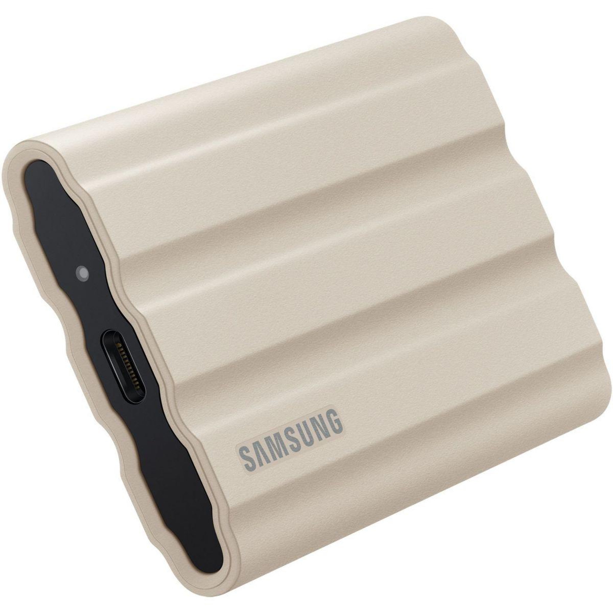 Voir la diapositive 2 : Samsung Disque dur SSD externe Portable 1to T7 Shield Beige