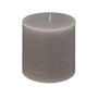 Voir la diapositive 1 : COMPTOIR DE LA BOUGIE Bougie Cylindrique  Rustic  10cm Gris
