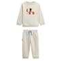 Voir la diapositive 1 : Petit Béguin Ensemble enfant sweat et pantalon en molleton Cracotte