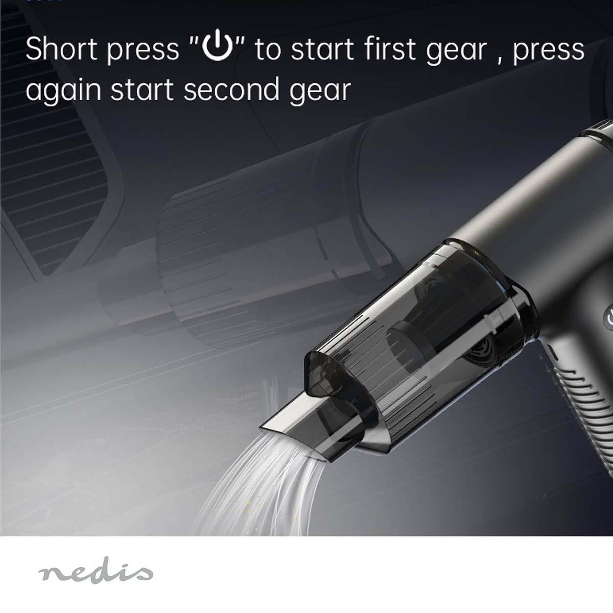 Voir la diapositive 5 : NEDIS Aspirateur sans sac Nedis sans fil multifonction