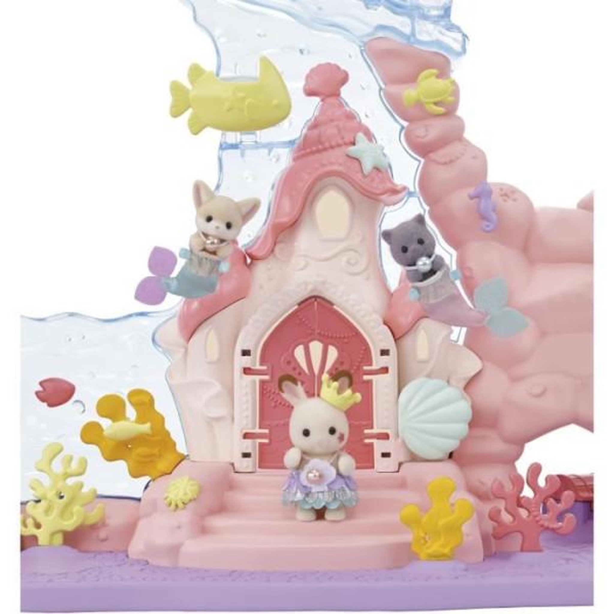 Voir la diapositive 5 : Sylvanian Families Figurines miniatures - SYLVANIAN FAMILIES - 5701 - Le château des sirenes