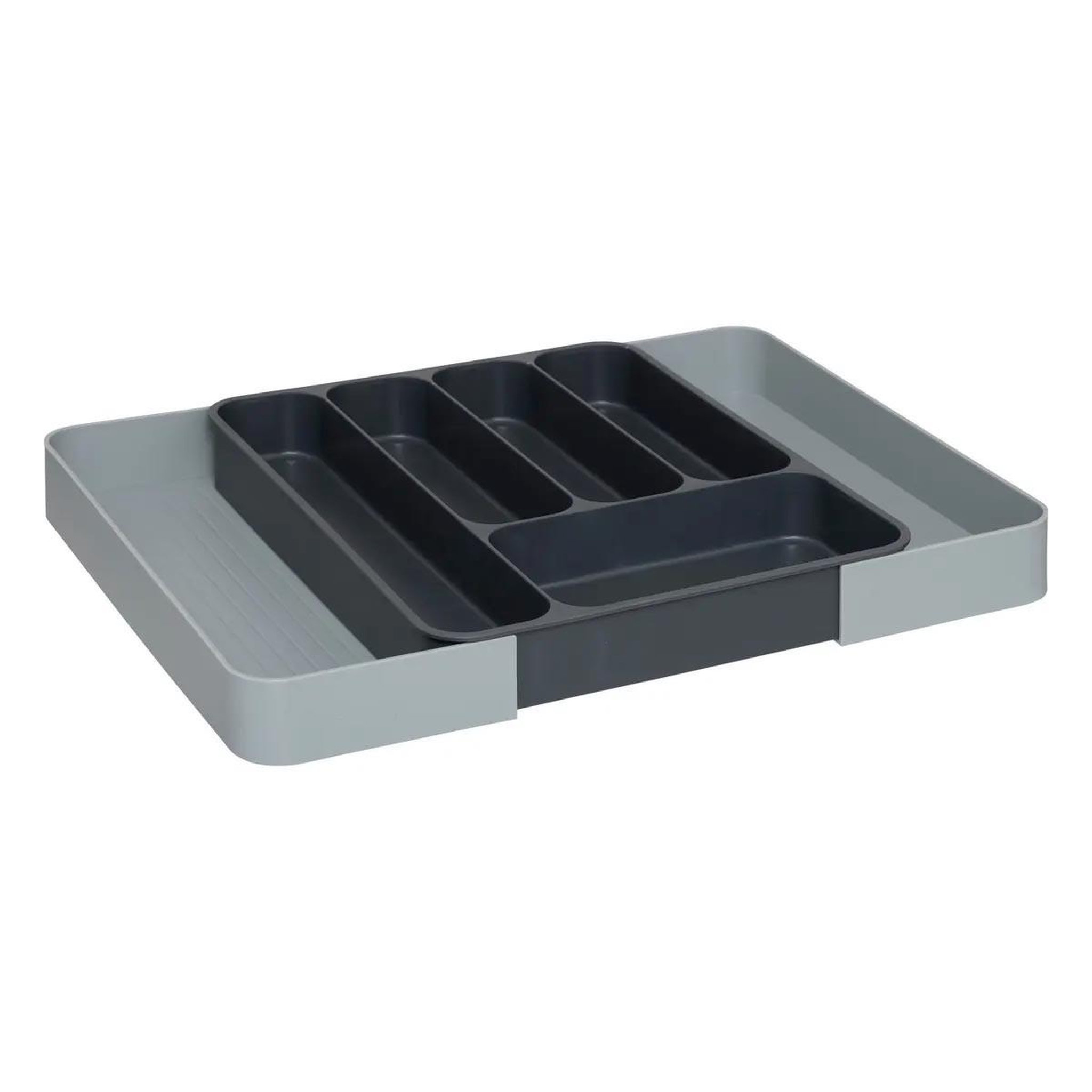 Voir la diapositive 2 : FIVE Range-couverts extensible  xl  39cm gris