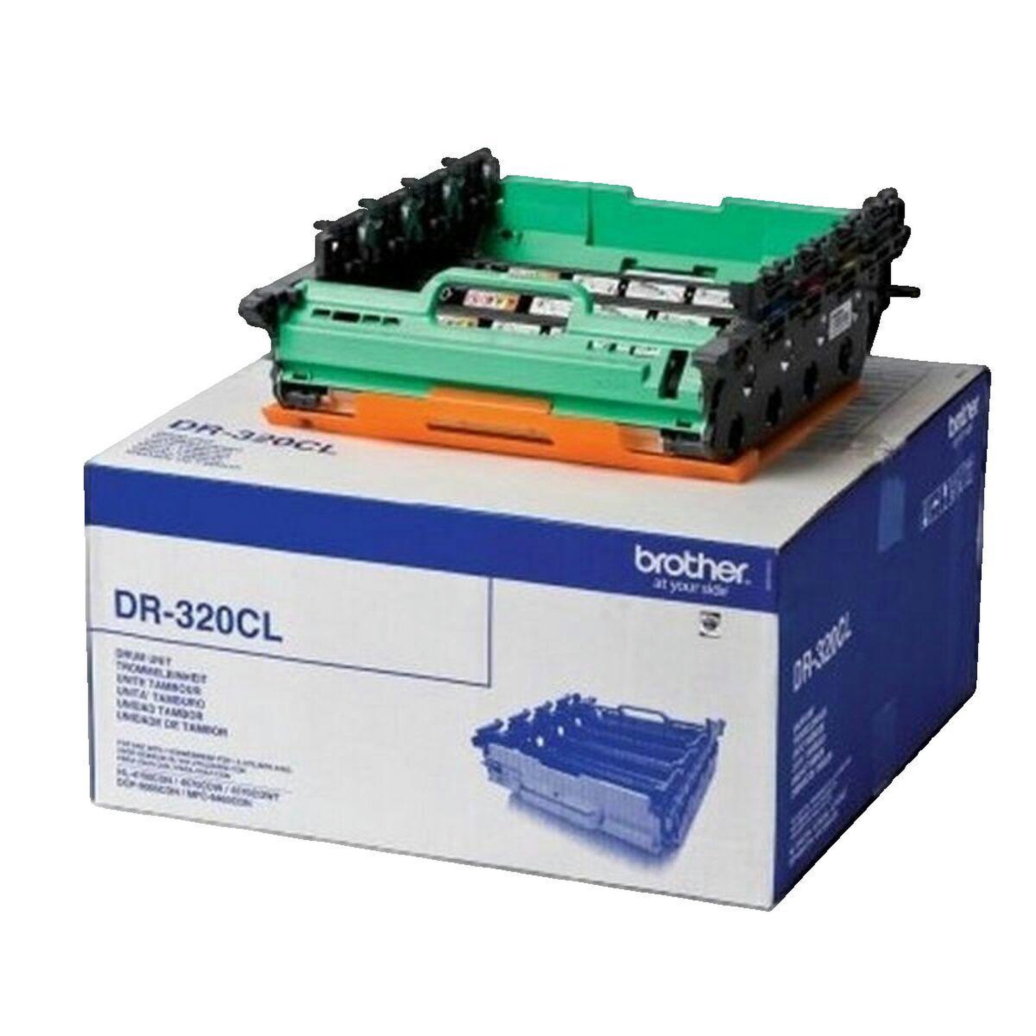 Voir la diapositive 3 : Brother Unité de tambour Brother DR-320CL pour imprimantes laser, noir