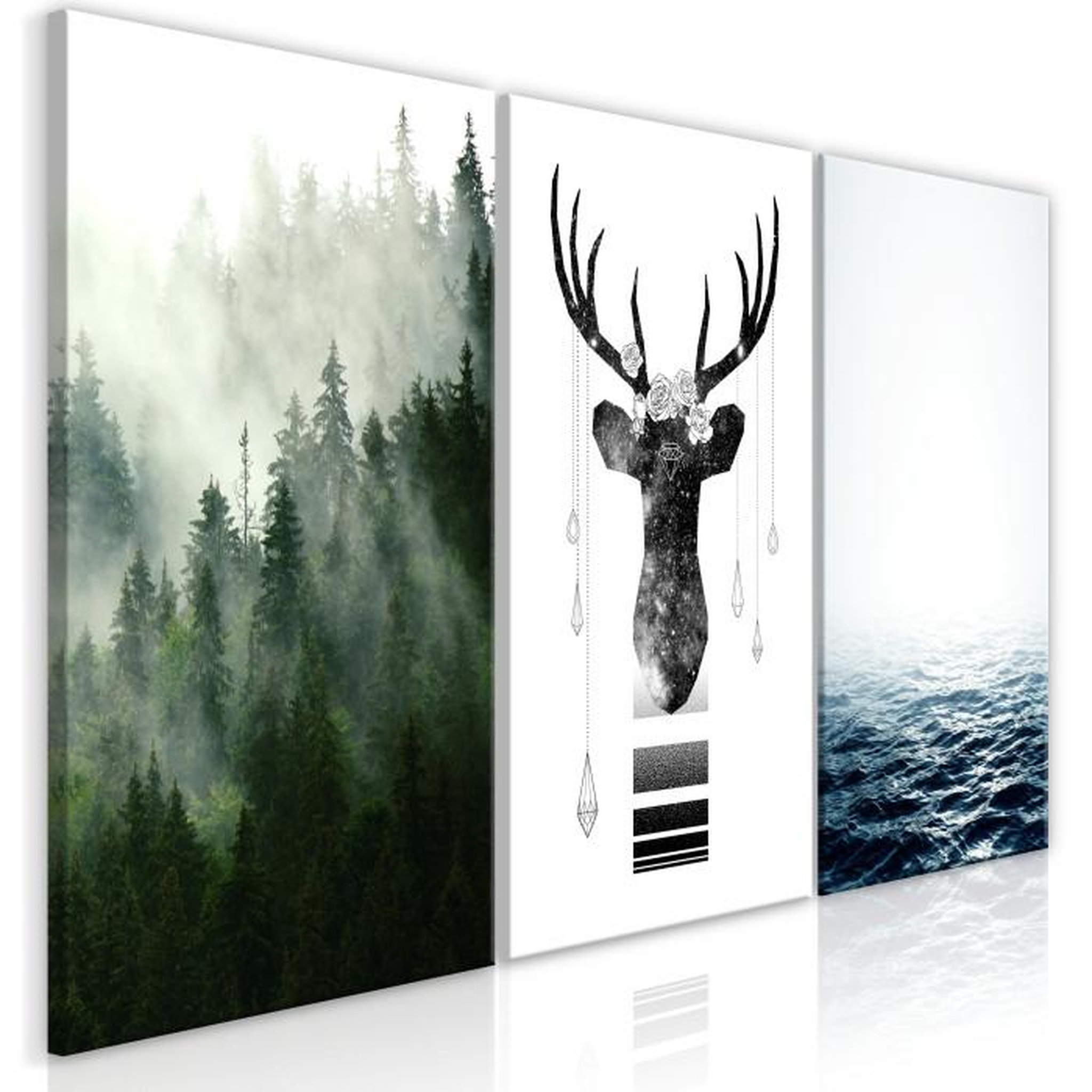Paris Prix Tableau Imprimé  Chilly Nature Collection. Coloris disponibles : Multicolore