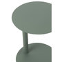 Voir la diapositive 5 : Paris Prix Table d'Appoint Ronde en Métal  Reva  50cm Vert