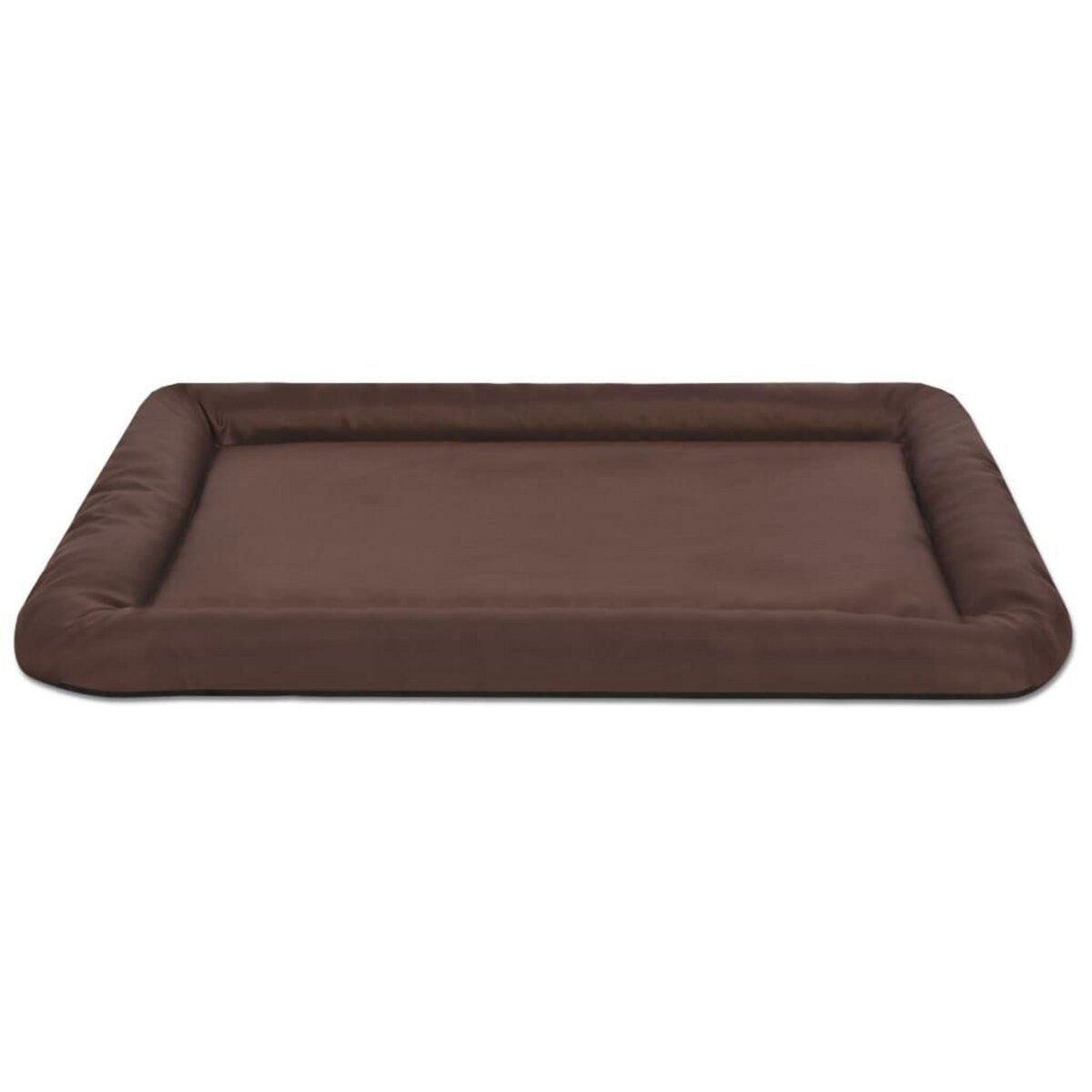 VIDAXL Matelas pour chiens Taille L Marron