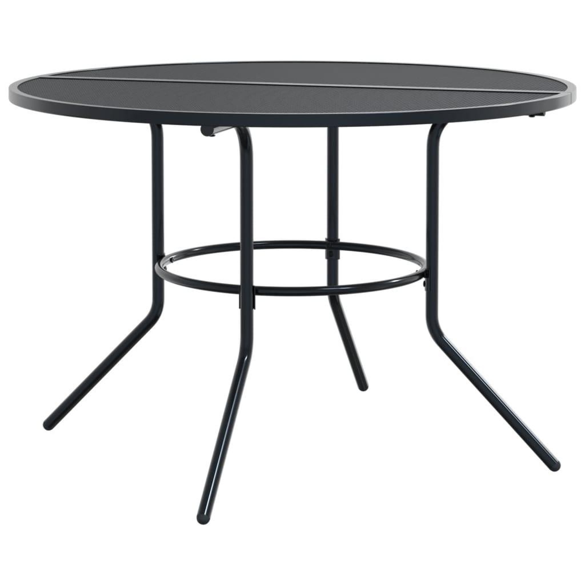 Voir la diapositive 3 : VIDAXL Ensemble de chaises de jardin empilables 5 pcs anthracite