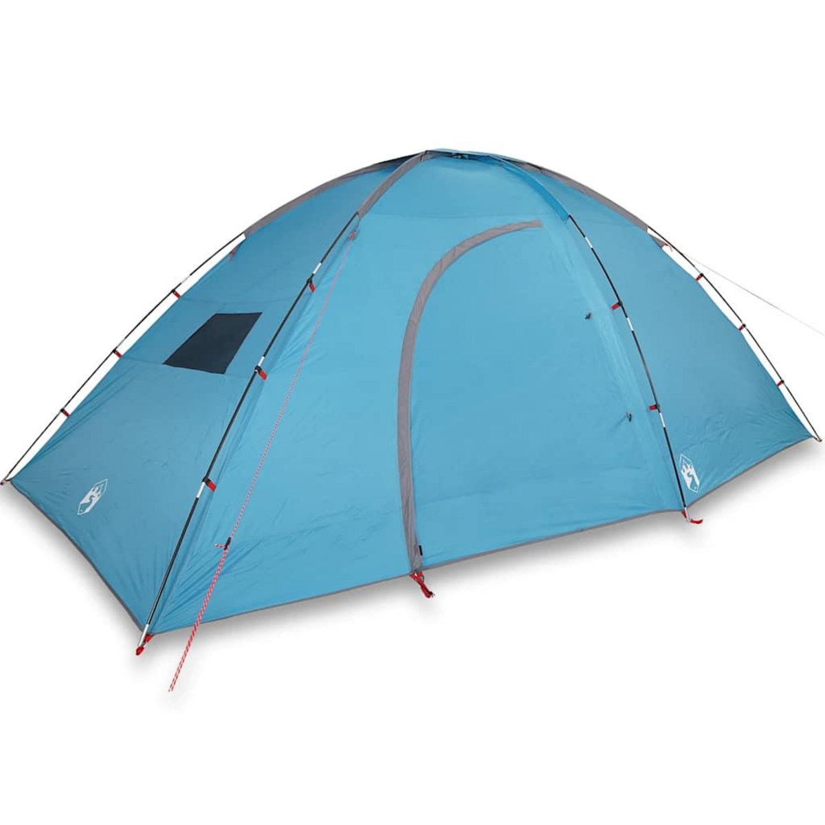 VIDAXL Tente de camping 8 personnes bleu impermeable