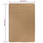 Voir la diapositive 5 : VIDAXL Tapis en jute avec support en latex 140x200 cm Naturel