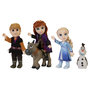 Voir la diapositive 1 : JAKKS PACIFIC Coffret 5 poupées 15 cm Reine des Neiges 2