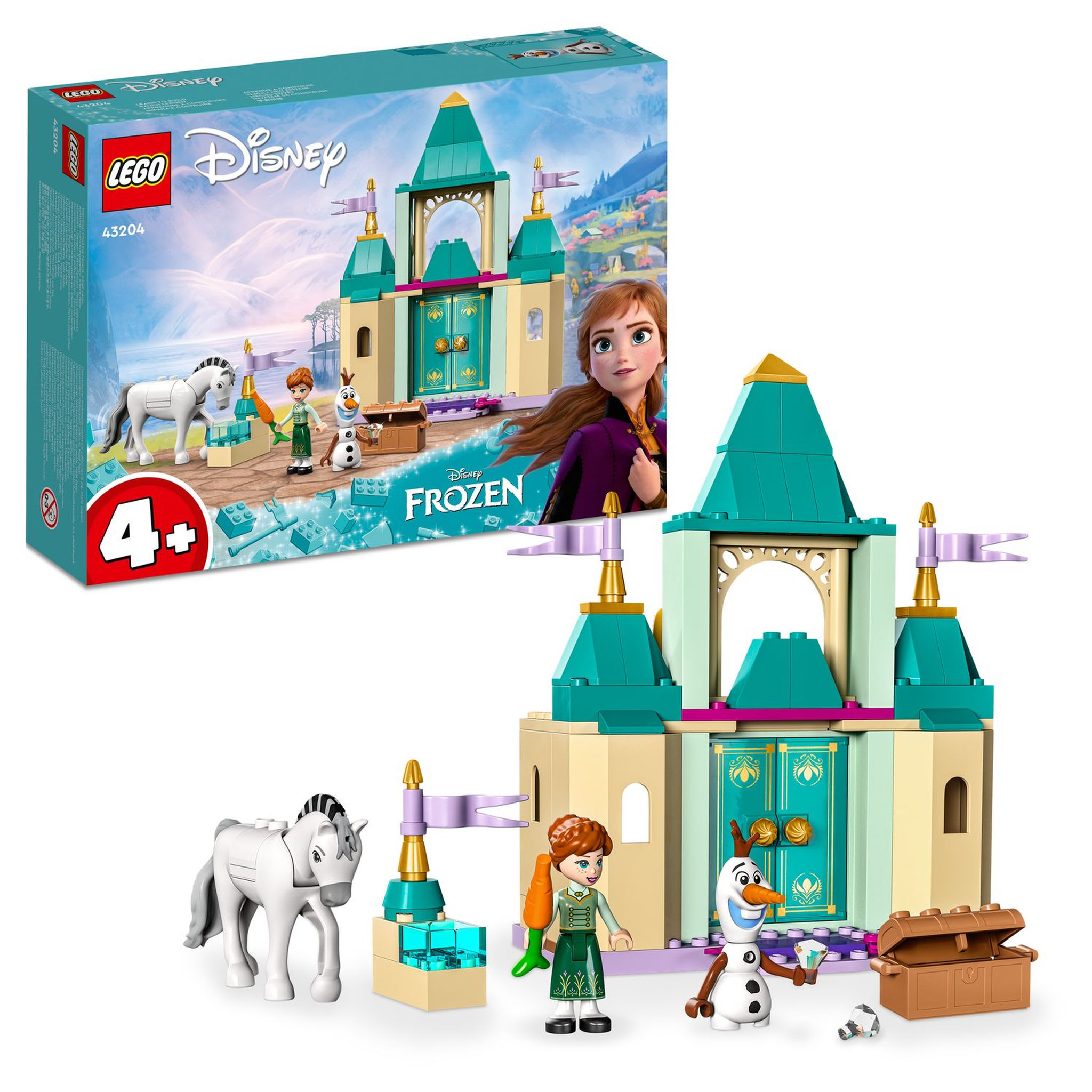 Voir la diapositive 2 : LEGO Reine des neiges 2 43204 Les jeux au château d'Anna et Olaf, Jouet Reine des Neiges