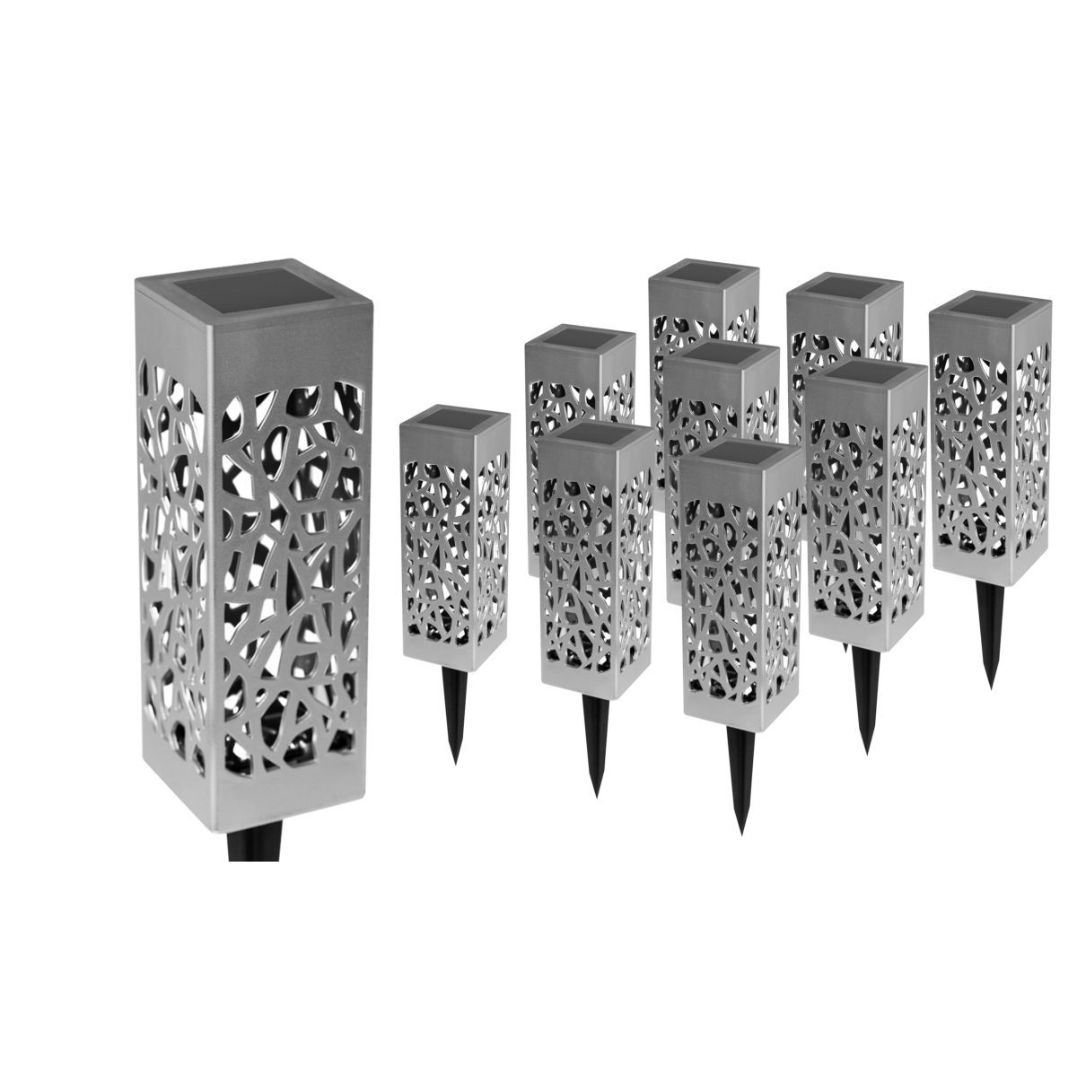 Inkazen Bornes solaires MONA SILVER x10