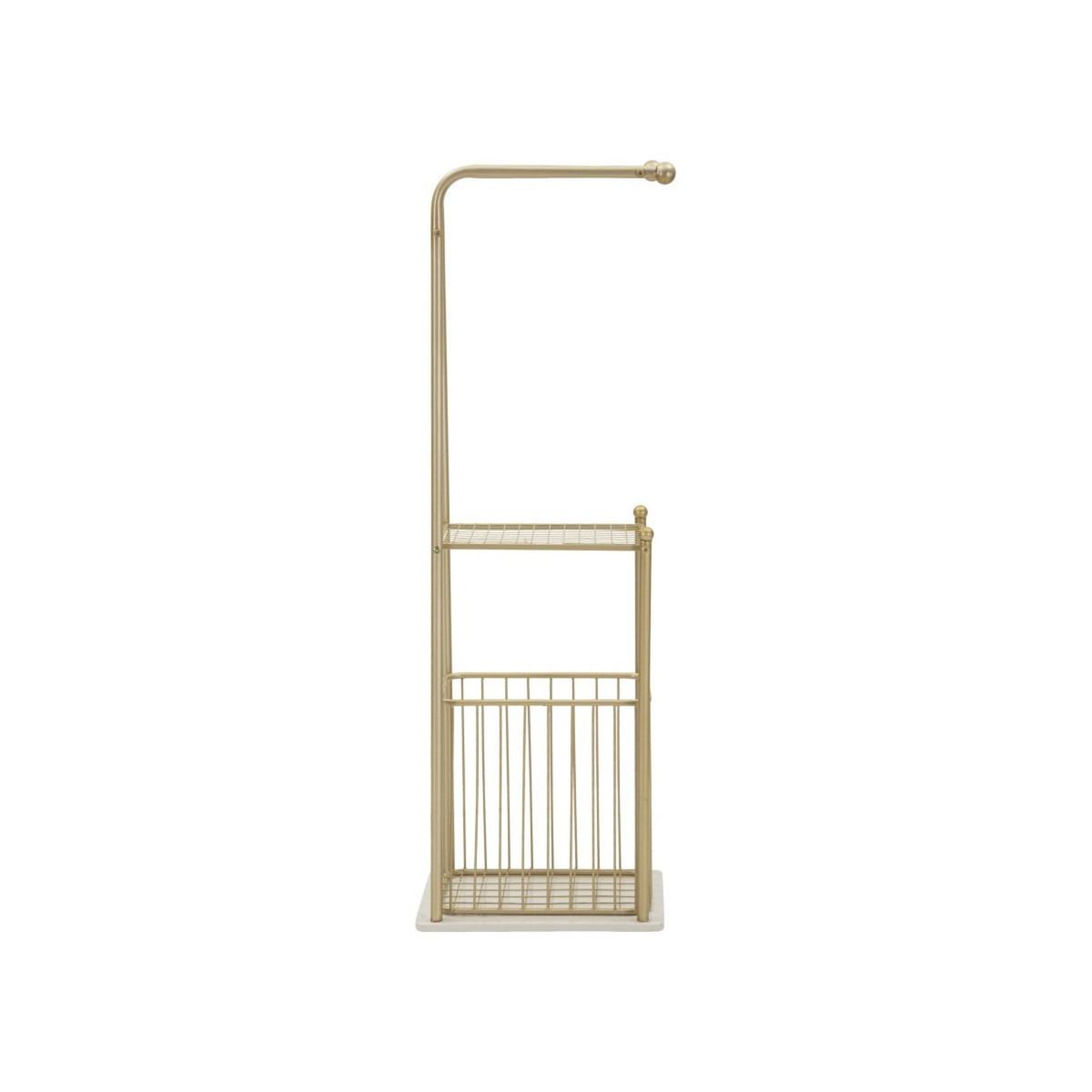 Voir la diapositive 2 : Paris Prix Porte-serviettes en métal  root  122cm or