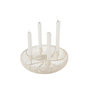 Voir la diapositive 2 : Paris Prix Chandelier Ajouré en Métal  Winter  30cm Blanc