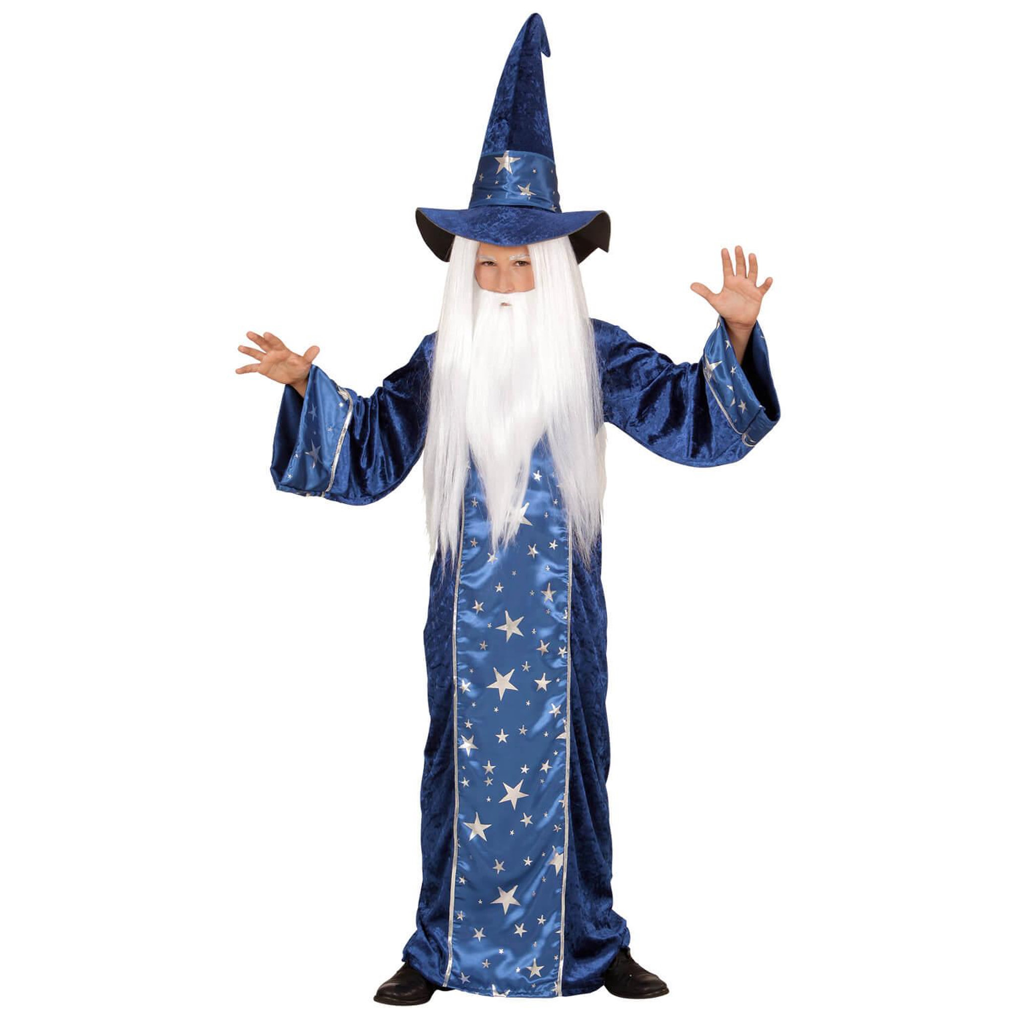 Voir la diapositive 2 : WIDMANN Déguisement De Magicien Fantasy - Garçon - 5/7 ans (110 à 122 cm)