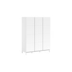 Vipack Armoire eva 3 portes blanc