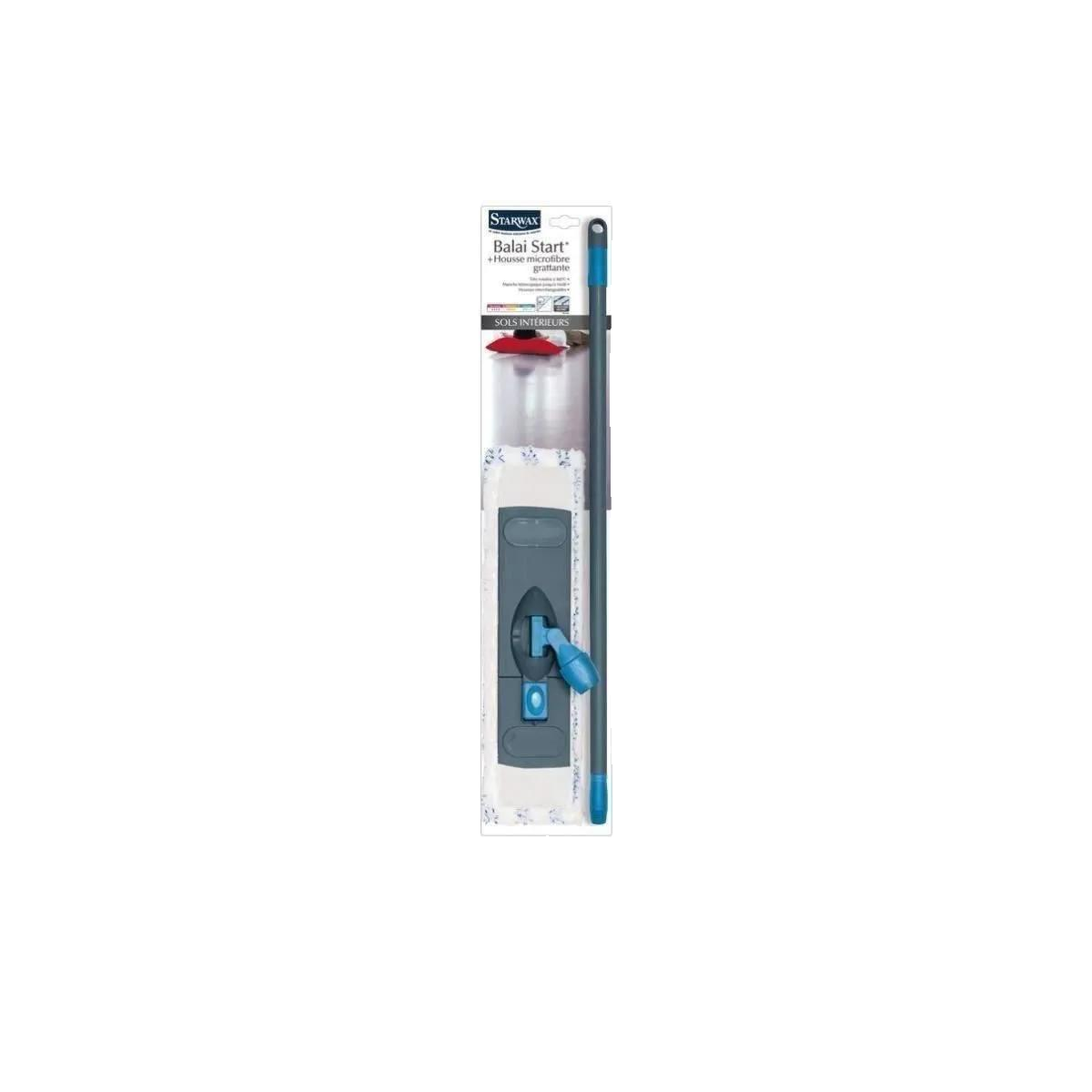 Starwax Balai Starwax flat mop avec tête rotative 360°