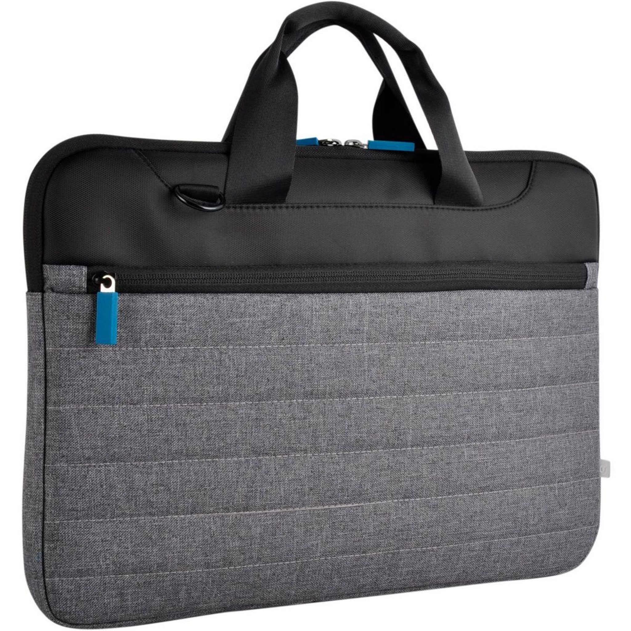 Voir la diapositive 3 : ESSENTIEL B Sacoche 13-14'' Classic gris/bleu