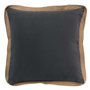 Voir la diapositive 1 : Paris Prix Coussin Déco Carré  Kelonia  40x40cm Anthracite
