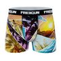 Voir la diapositive 4 : FREEGUN Lot de 3 boxers fantaisies garçon