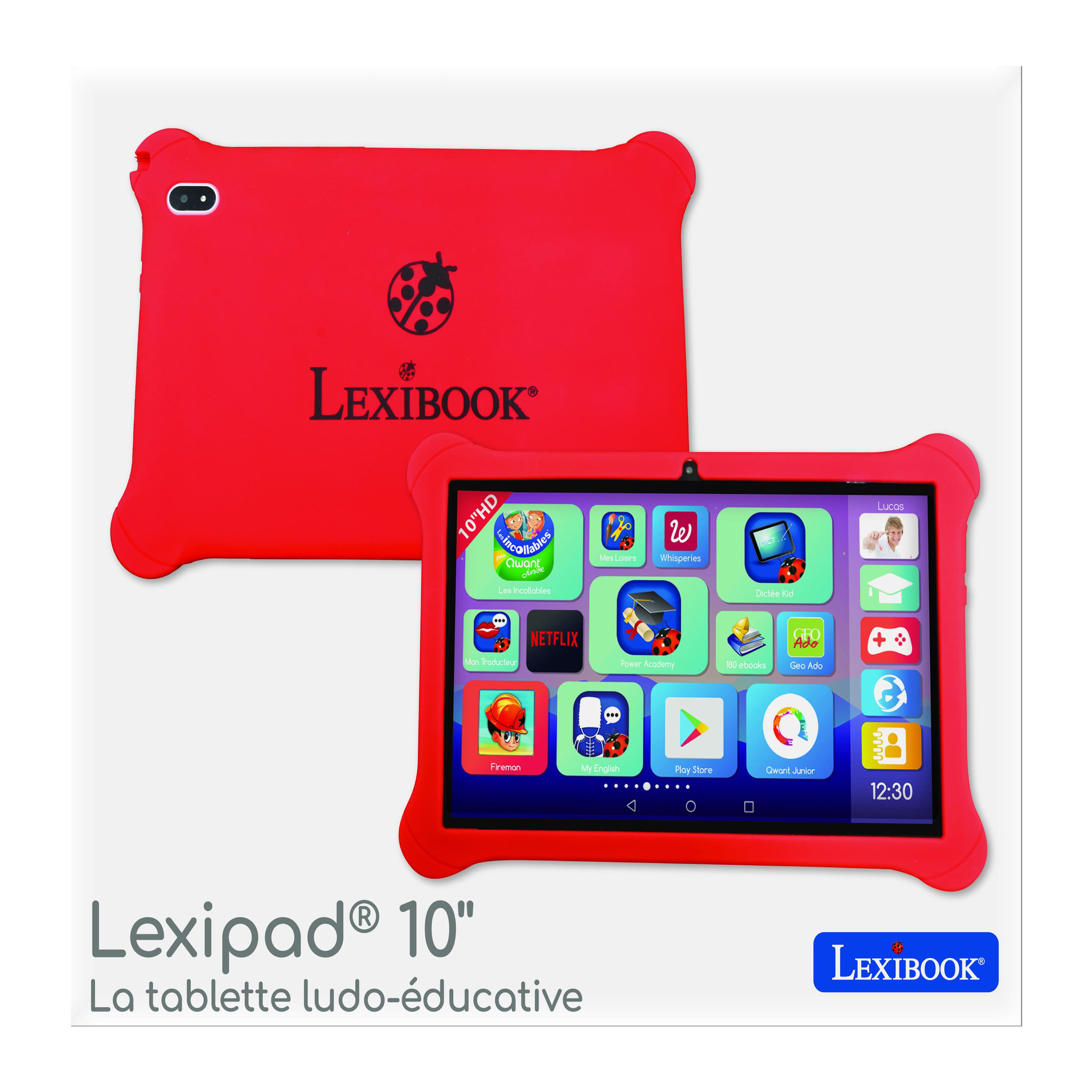 Voir la diapositive 5 : Lexibook Lexipab Master 10 , la tablette ludo-éducative (version FR)