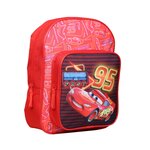 Bagtrotter Sac à dos 31 cm avec poche Disney Cars Voiture Flash McQueen Rouge Bagtrotter
