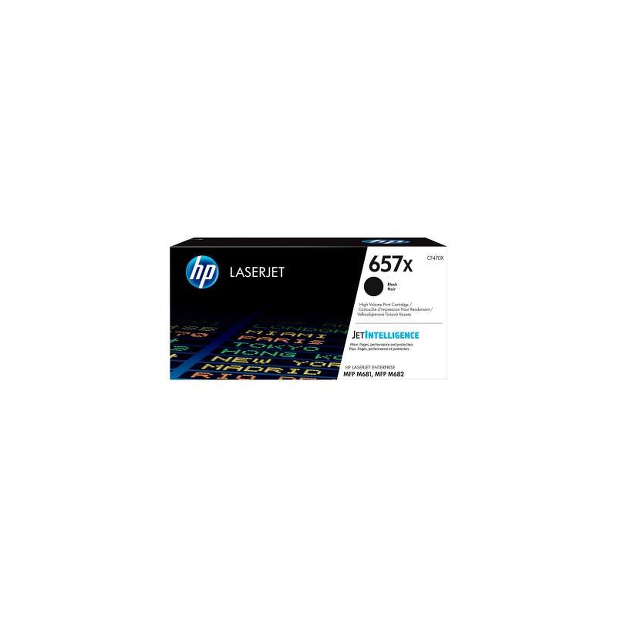 HP HP Cartridge No 657X HP657X HP 657X Black Schwarz (CF470X)