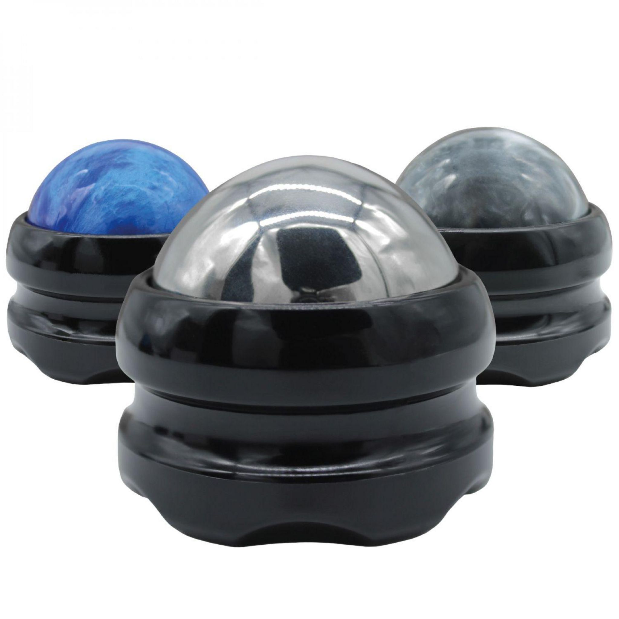 Boule De Massage Roulante - Pour Automassage Du Dos, Jambes, Corps Entier - Léger Et Manuel