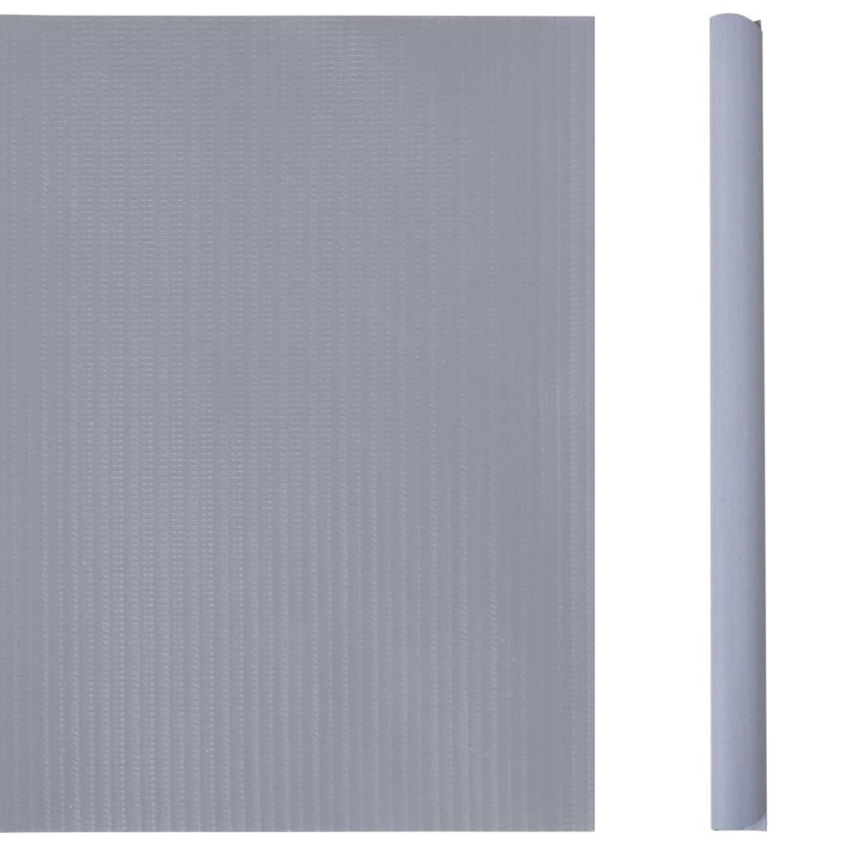 VIDAXL Ecran d'intimite de jardin PVC 35x0,19 m Gris clair mat