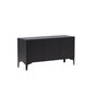 Voir la diapositive 4 : Paris Prix Meuble TV 2 Portes  Piring  120cm Noir